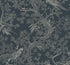 Regal Ridge Wallpaper in dark blue color - pattern number 4211-83569 - by Ronald Redding in the Private Reserve collection