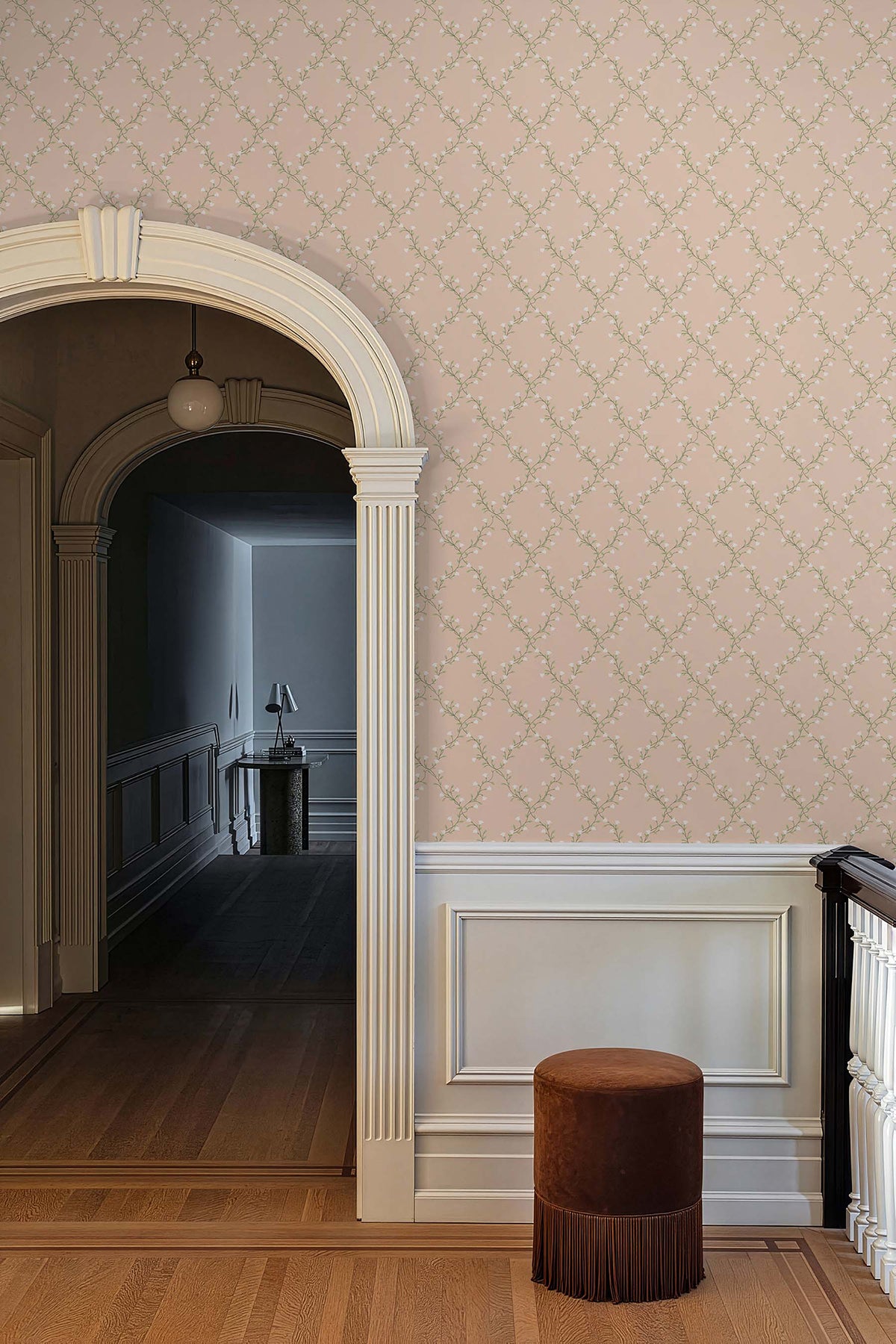 Bellflower Wallpaper in Rose color - pattern number 4212-84386 - by Rifle Paper Co in the Rifle Paper Co Fourth Edition collection