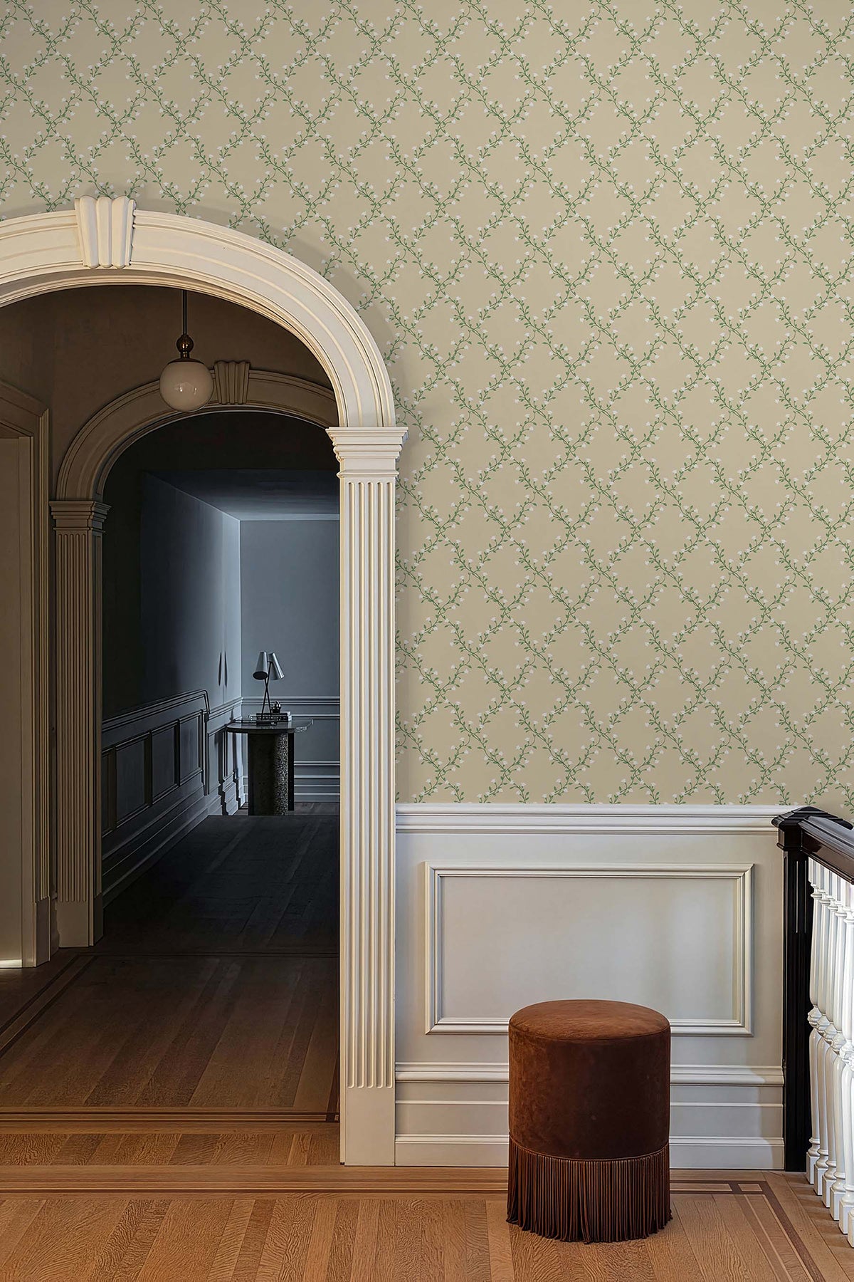 Bellflower Wallpaper in Linen color - pattern number 4212-84387 - by Rifle Paper Co in the Rifle Paper Co Fourth Edition collection