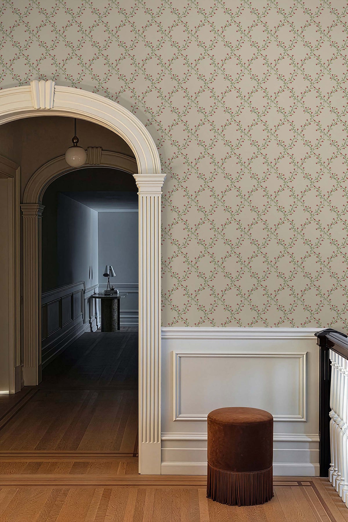 Bellflower Wallpaper in Beige color - pattern number 4212-84388 - by Rifle Paper Co in the Rifle Paper Co Fourth Edition collection