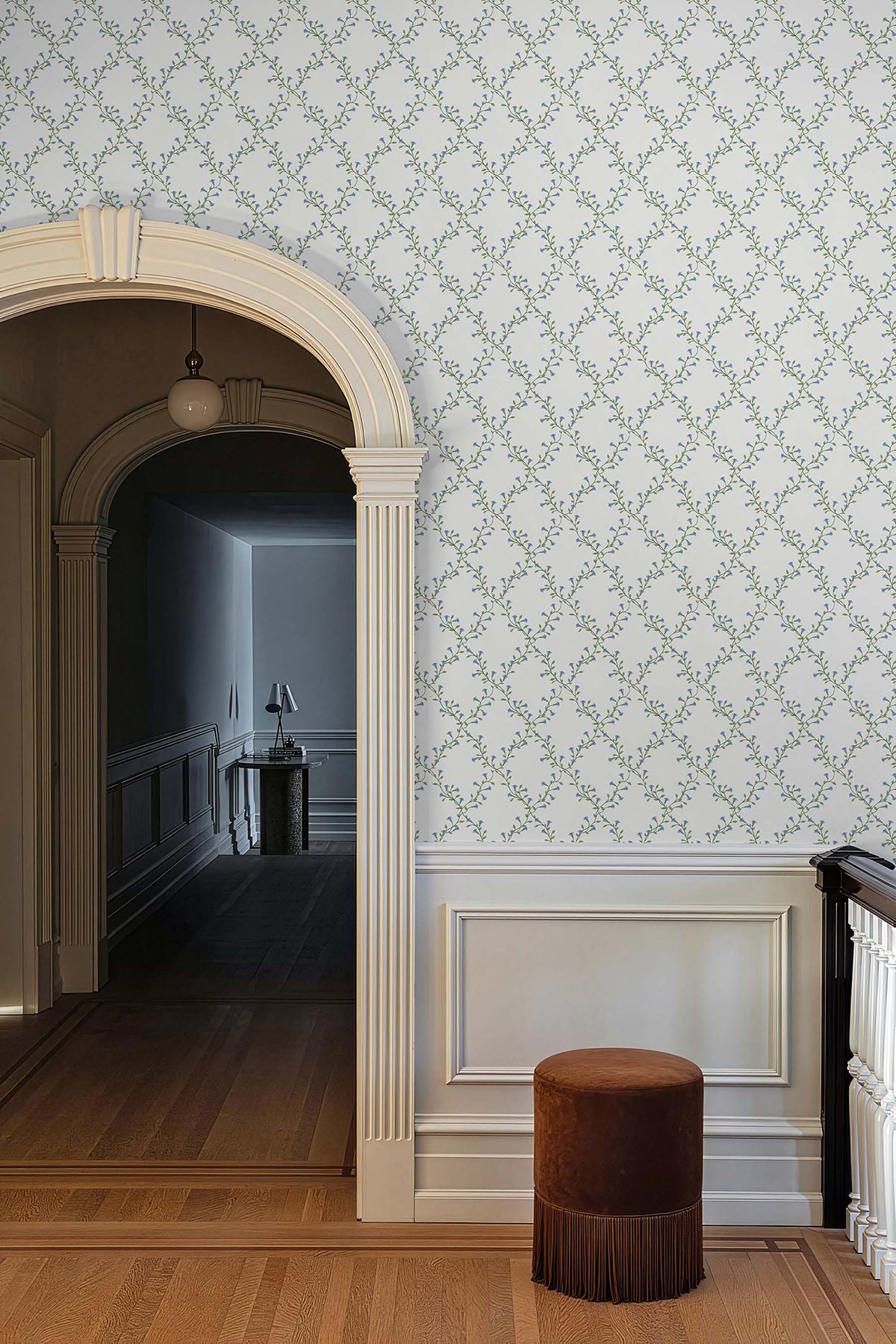 Bellflower Wallpaper in White color - pattern number 4212-84389 - by Rifle Paper Co in the Rifle Paper Co Fourth Edition collection
