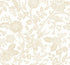 Gracie Garden Wallpaper in Beige & White color - pattern number 4212-84402 - by Rifle Paper Co in the Rifle Paper Co Fourth Edition collection