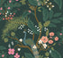 Peacock Wallpaper in Emerald color - pattern number 4212-84424 - by Rifle Paper Co in the Rifle Paper Co Fourth Edition collection