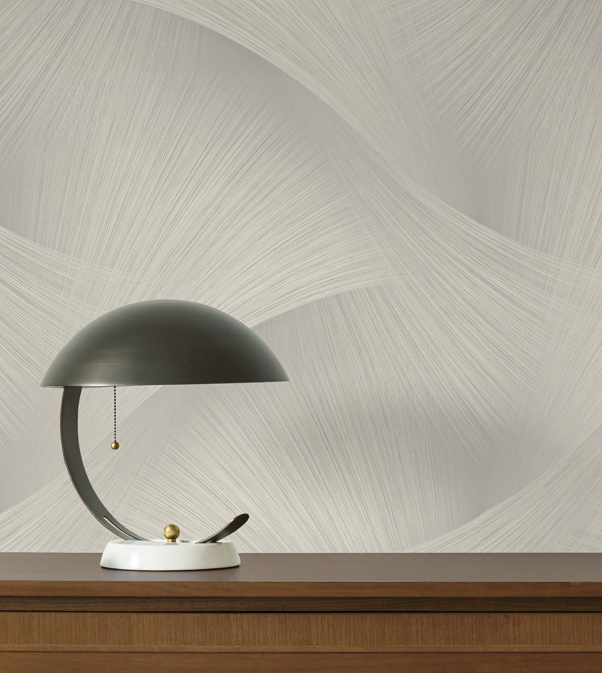 Etched Reeds Abstract Wallpaper in Light Grey color - pattern number 4228-84101 - by York in the Maestro collection