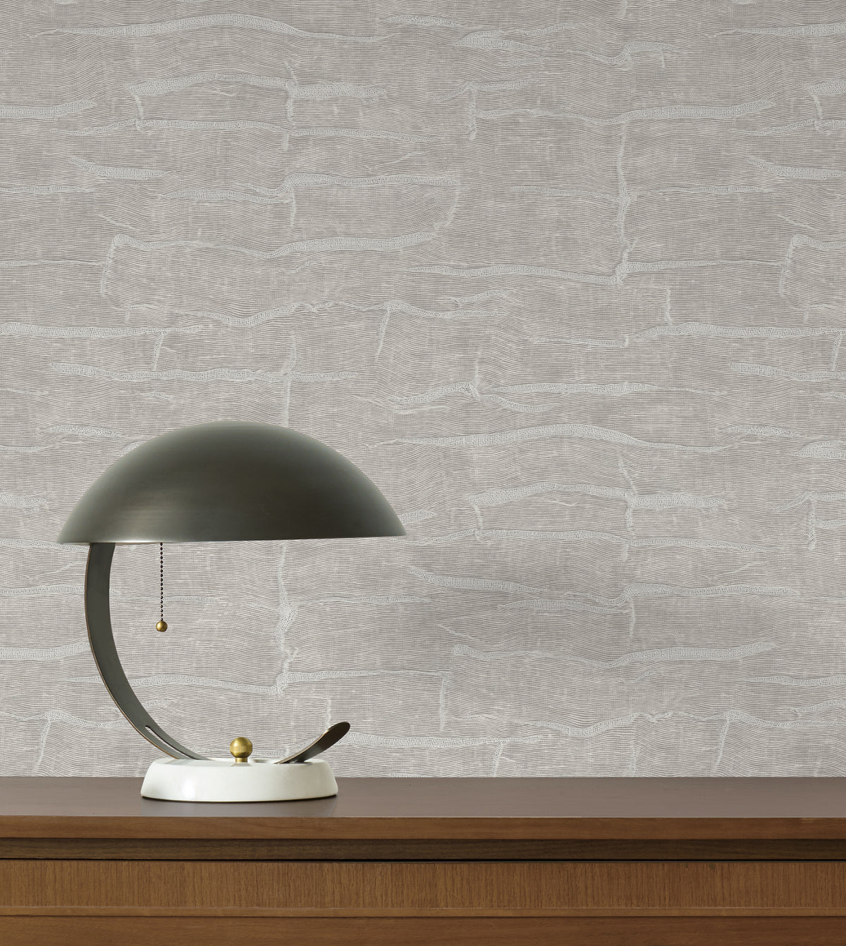 Sculpted Burlap Textured Wallpaper in Grey color - pattern number 4228-84107 - by York in the Maestro collection