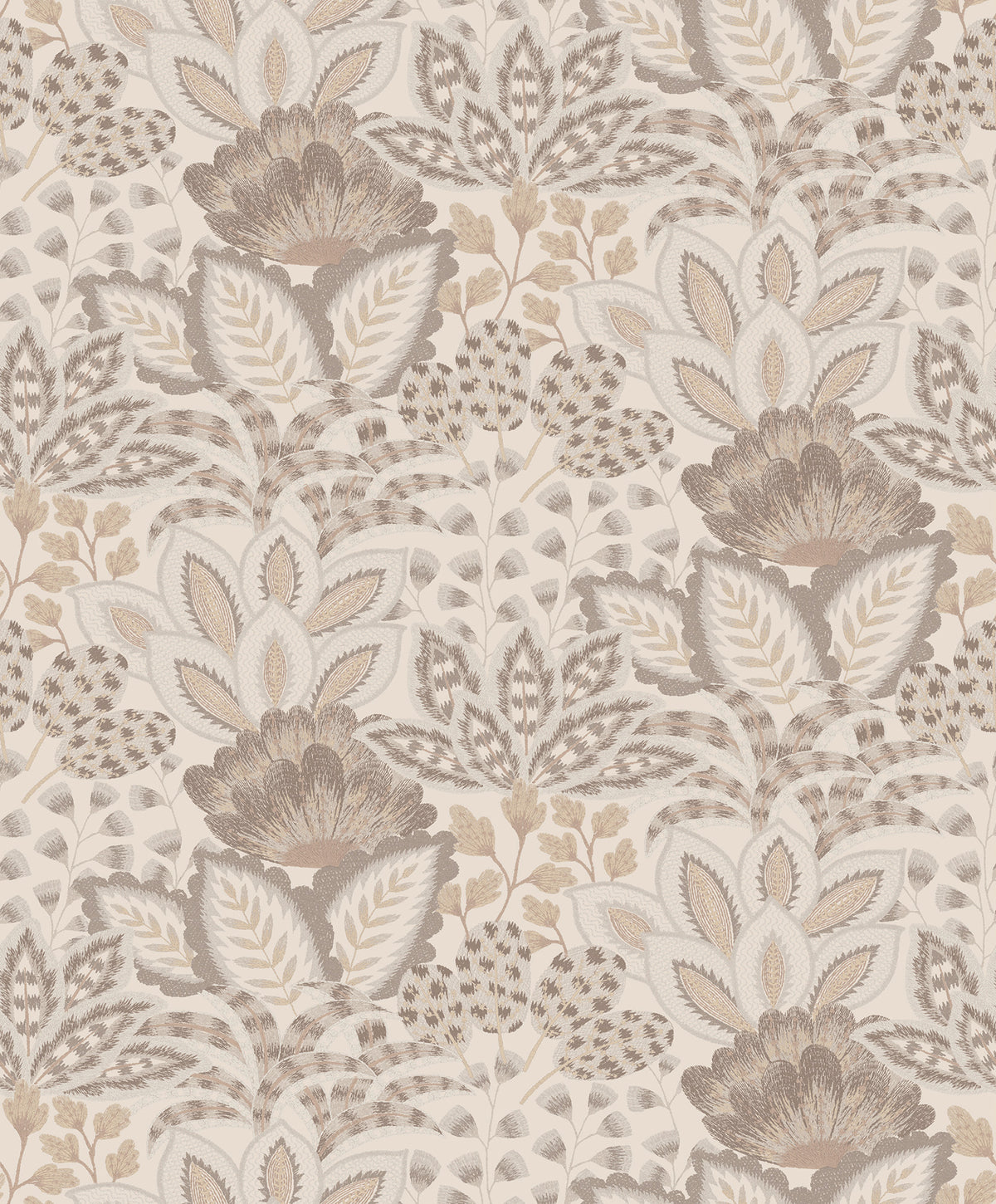 Catherine Botanical Wallpaper in Neutral color - pattern number 4228-84124 - by York in the Maestro collection
