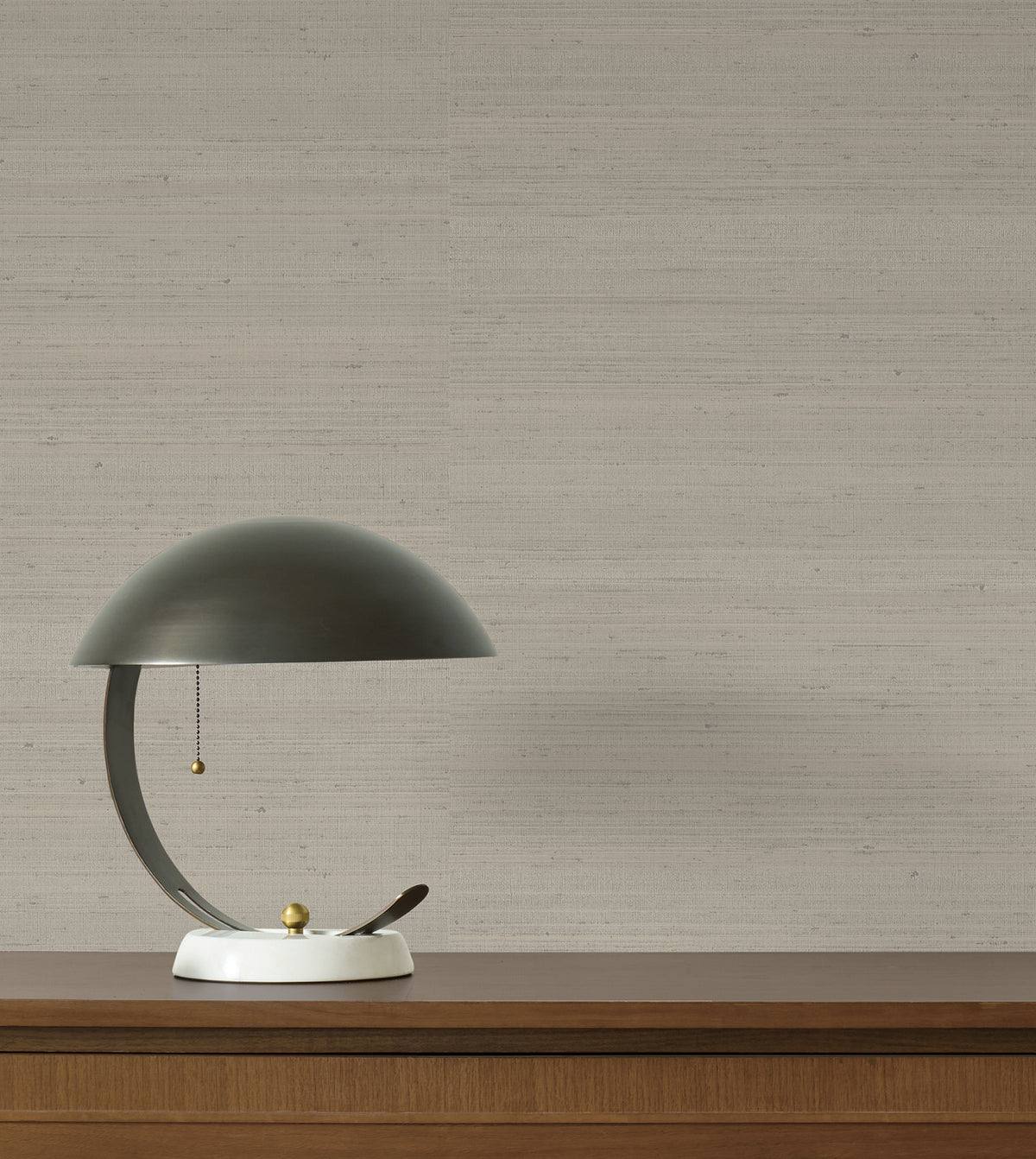 Fine Silk Faux Fabric Wallpaper in Taupe color - pattern number 4228-84128 - by York in the Maestro collection