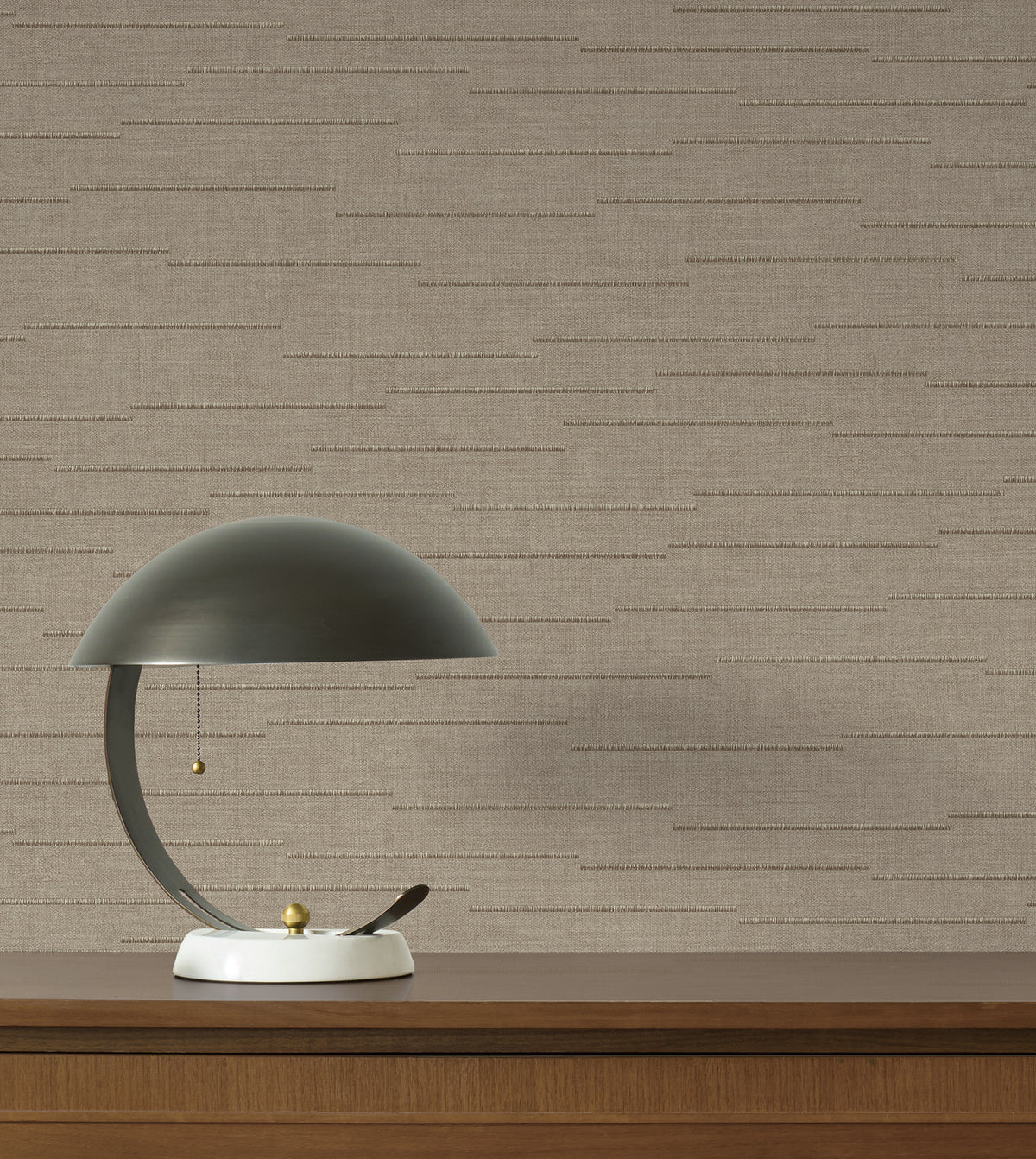 Latitude Striated Wallpaper in Taupe color - pattern number 4228-84141 - by York in the Maestro collection