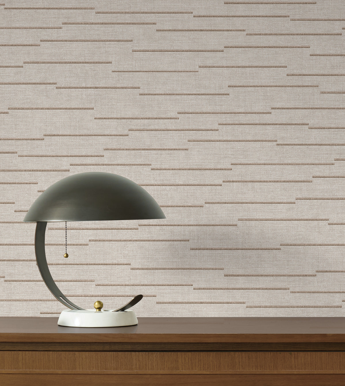 Latitude Striated Wallpaper in Beige color - pattern number 4228-84142 - by York in the Maestro collection