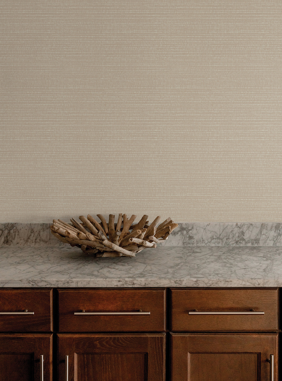 Sky Line Textured Wallpaper in Light Brown color - pattern number 4228-84144 - by York in the Maestro collection