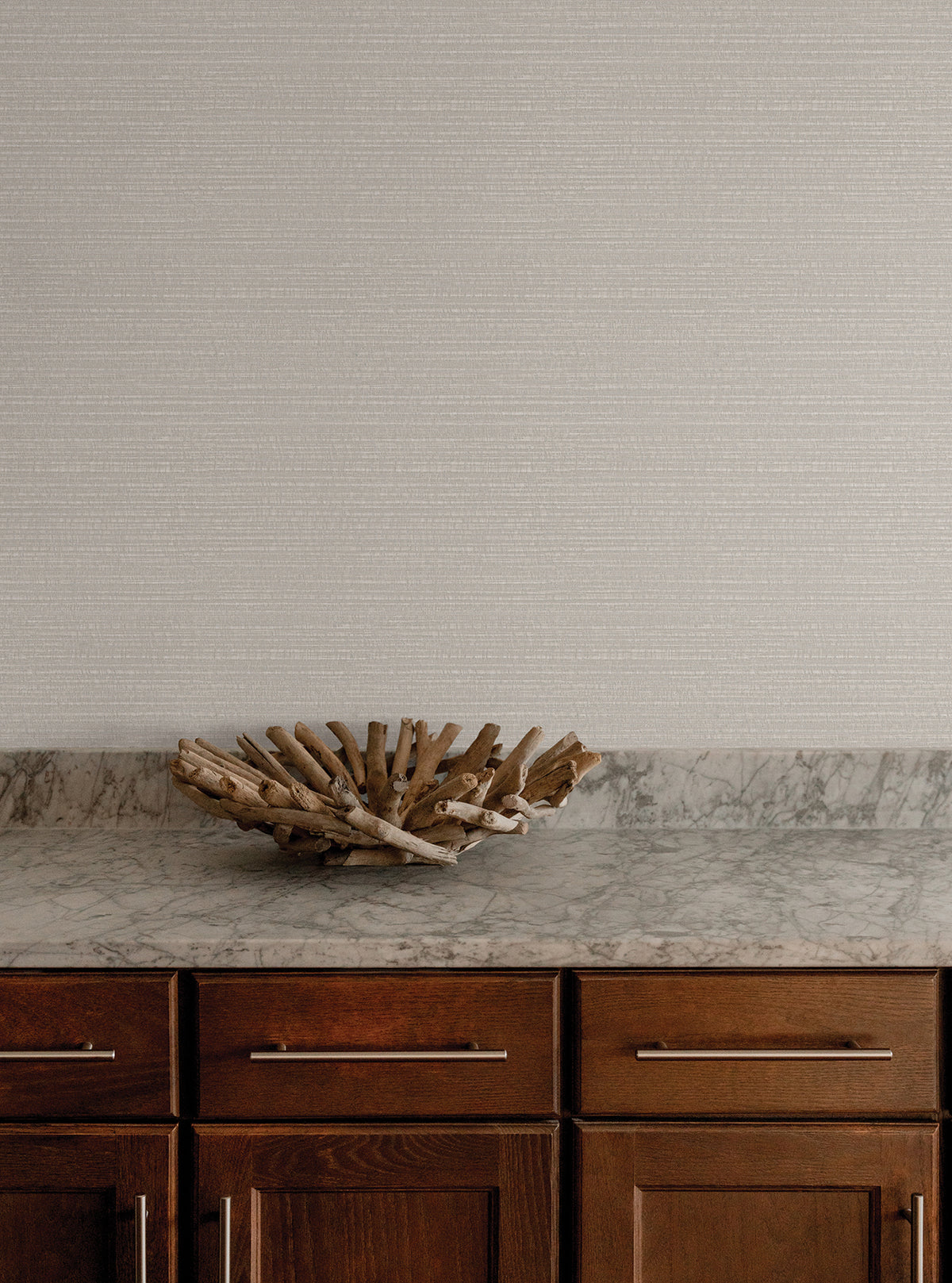 Sky Line Textured Wallpaper in Grey color - pattern number 4228-84146 - by York in the Maestro collection