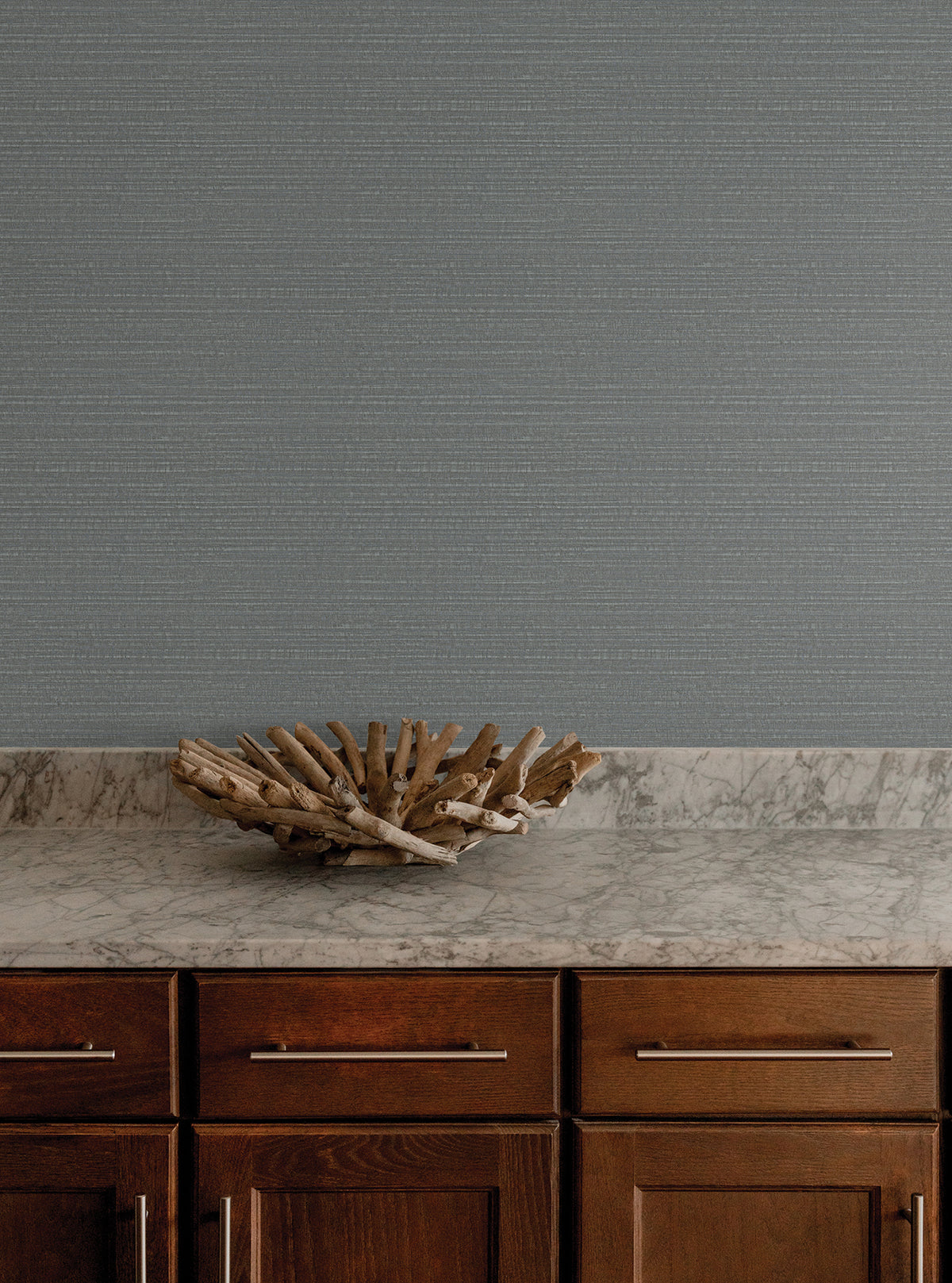 Sky Line Textured Wallpaper in Slate color - pattern number 4228-84147 - by York in the Maestro collection
