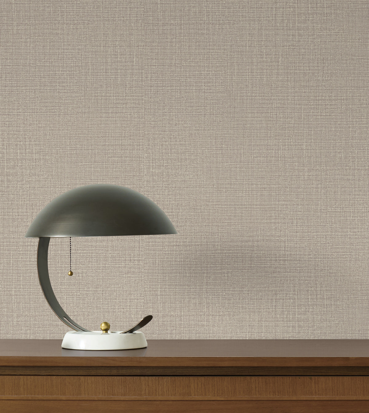 Georgette Faux Fabric Wallpaper in Taupe color - pattern number 4228-84151 - by York in the Maestro collection