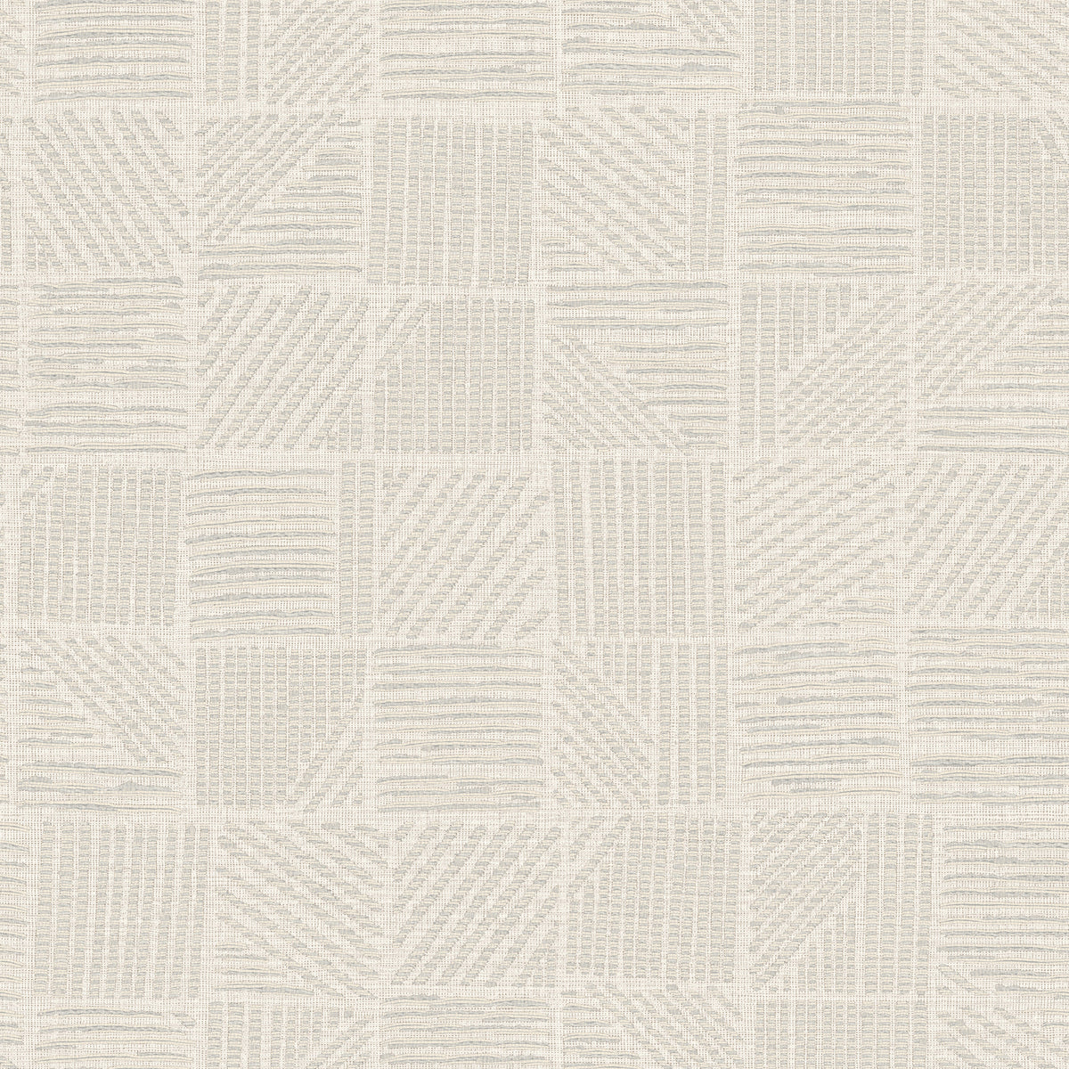 Chiseled Patchwork Faux Fabric Wallpaper in Beige color - pattern number 4228-84153 - by York in the Maestro collection
