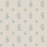 Petit Fleurs wallpaper in blue color - pattern number 4264 - by Schumacher in the Borastapeter collection