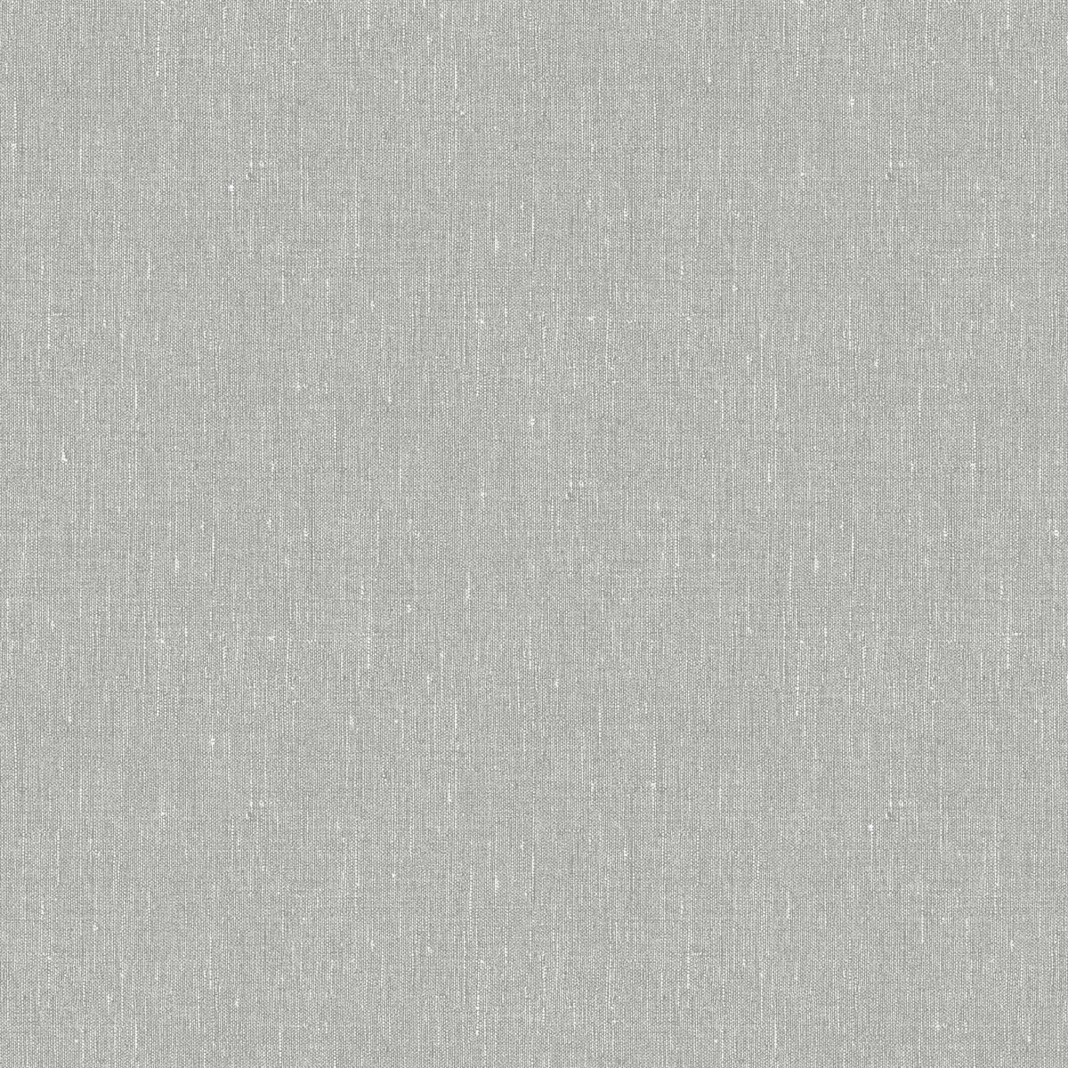 Linen wallpaper in ash grey color - pattern number 4417 - by Schumacher in the Borastapeter collection