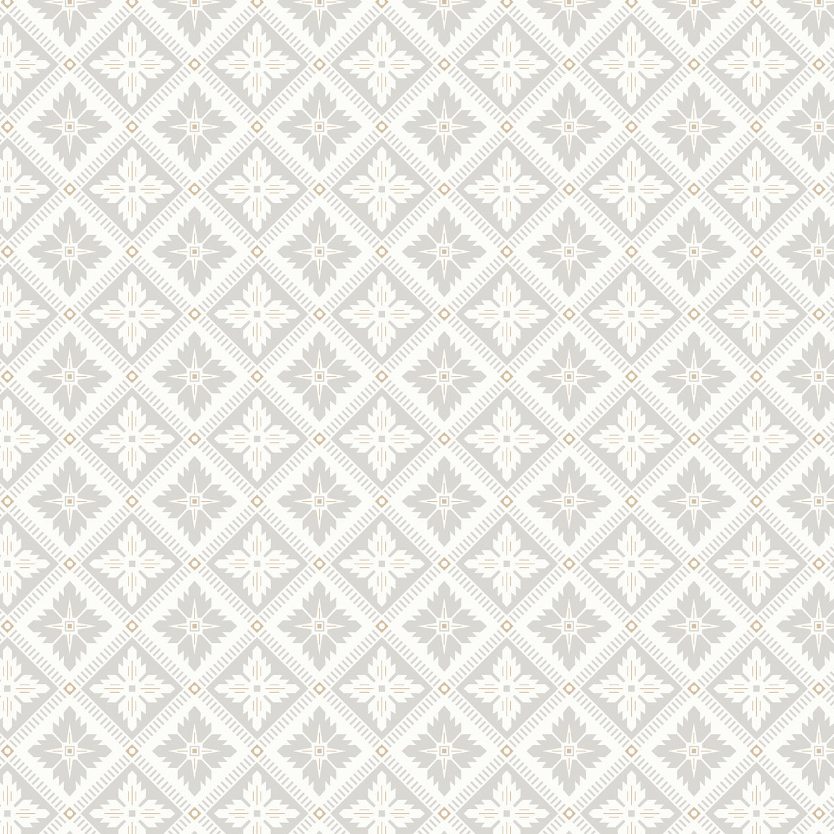 Loka wallpaper in grey and gold color - pattern number 4528 - by Schumacher in the Borastapeter collection