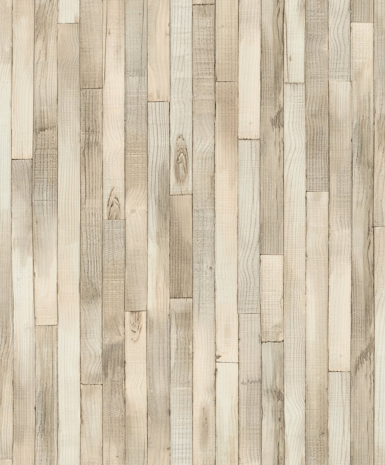 Wood optics wallpaper in beige color - pattern number 45734 - by Galerie in the The Woods and Wicker collection