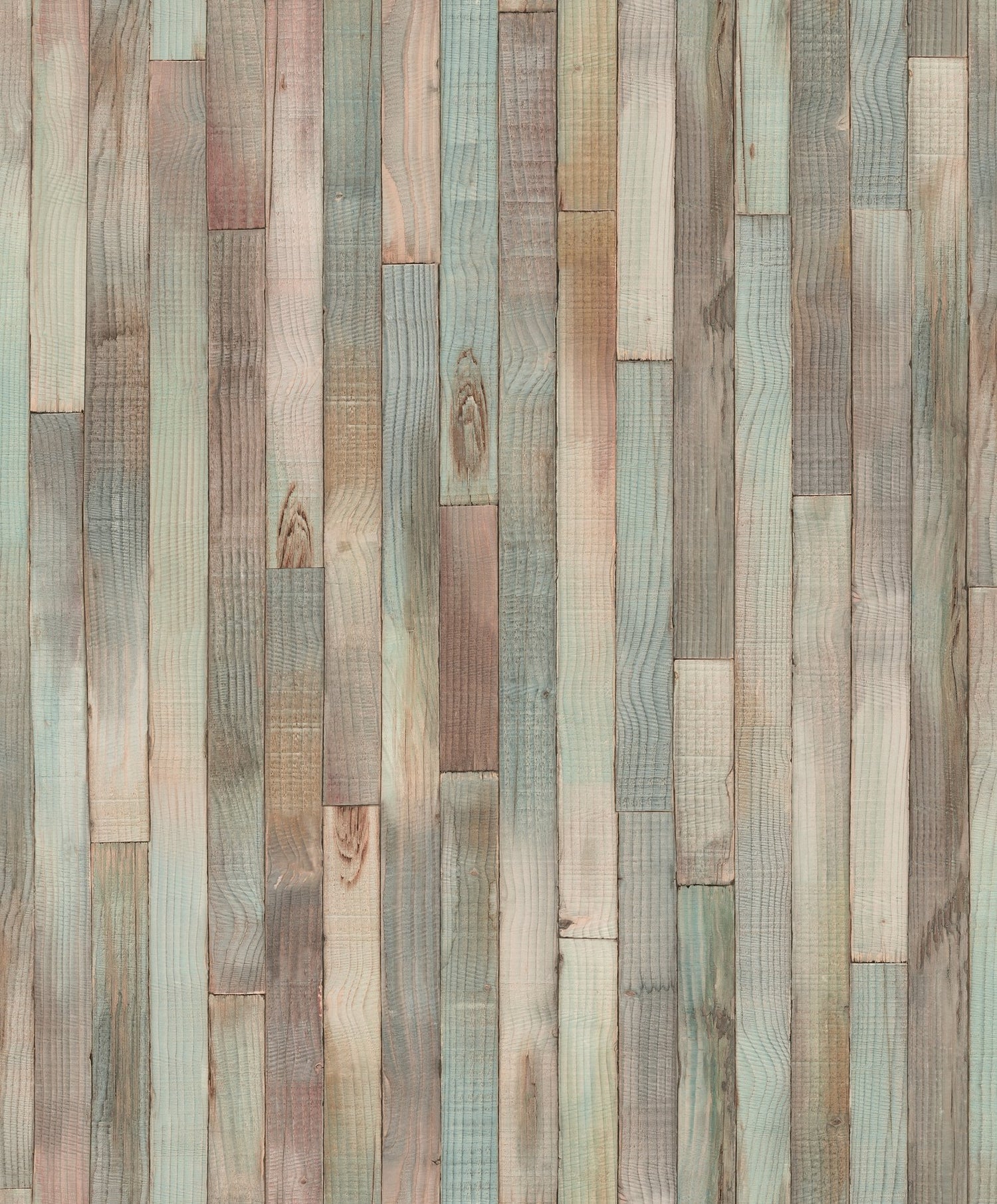 Wood optics wallpaper in green color - pattern number 45736 - by Galerie in the The Woods and Wicker collection