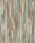 Wood optics wallpaper in green color - pattern number 45736 - by Galerie in the The Woods and Wicker collection