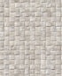 3D optics wallpaper in silver grey color - pattern number 45741 - by Galerie in the The Woods and Wicker collection