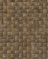 3D optics wallpaper in bronze brown color - pattern number 45742 - by Galerie in the The Woods and Wicker collection