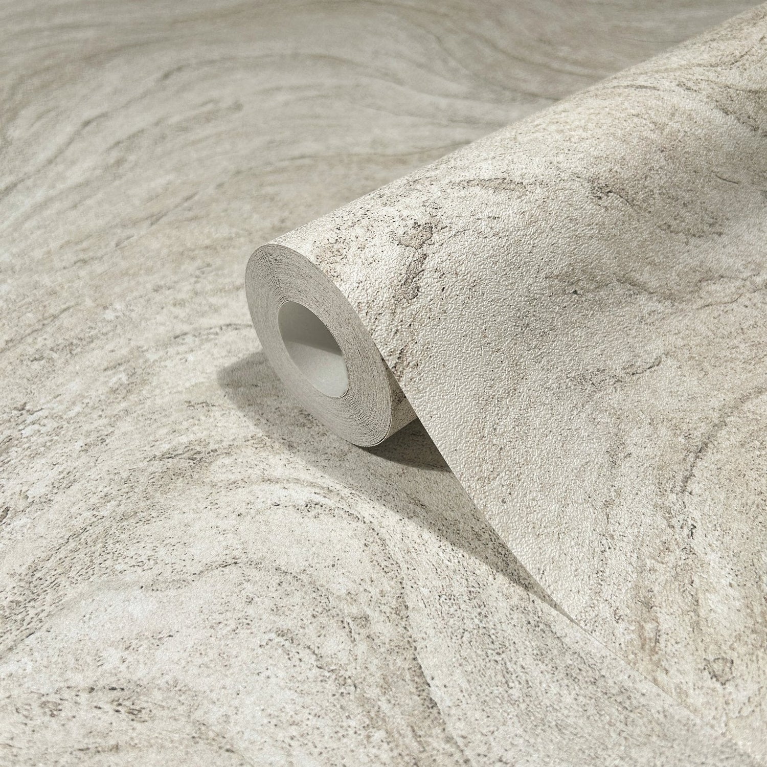 Marble optic wallpaper in beige color - pattern number 45757 - by Galerie in the The Bricks And More collection