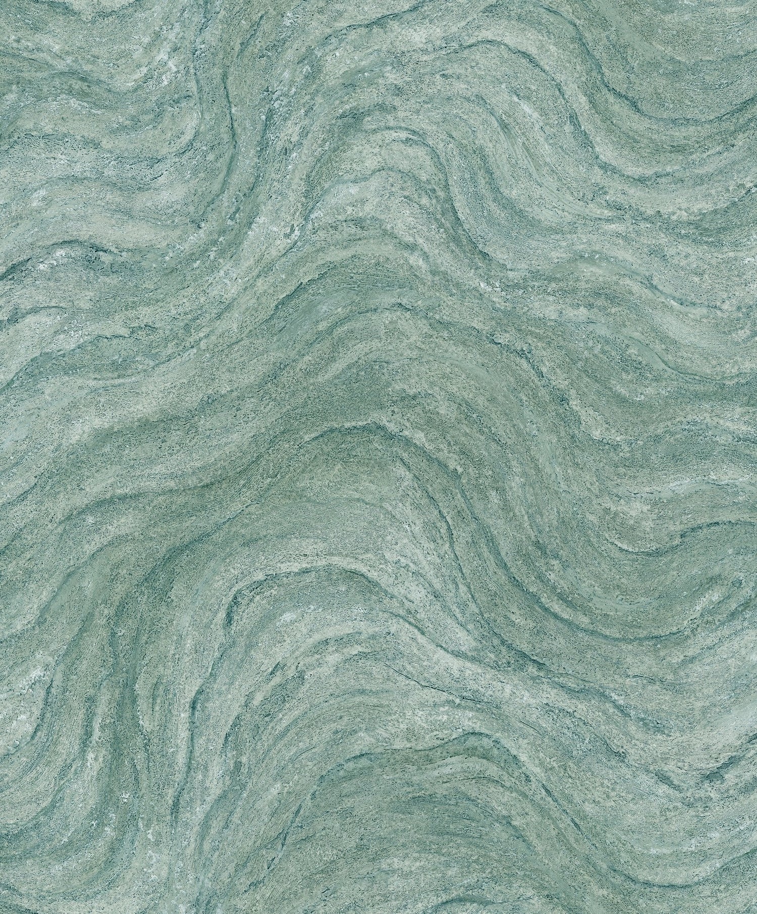 Marble optic wallpaper in green color - pattern number 45759 - by Galerie in the The Bricks And More collection