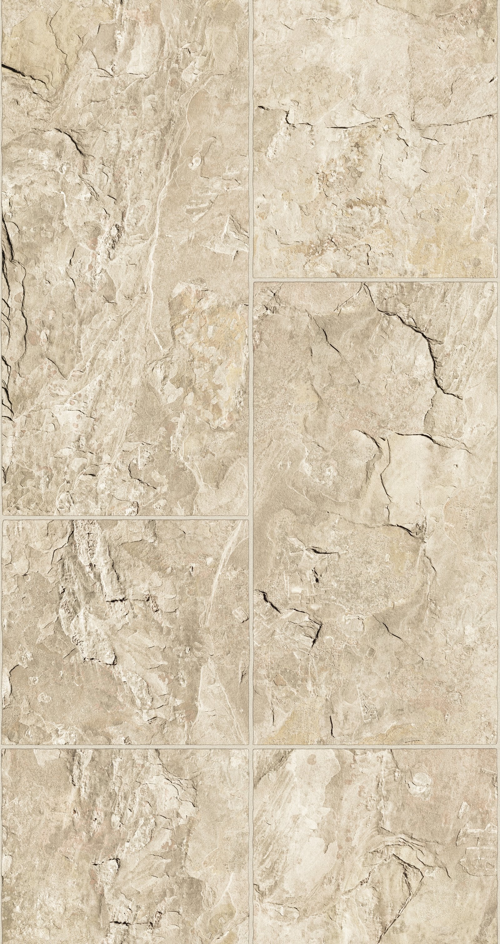 Tile optic wallpaper in beige color - pattern number 45766 - by Galerie in the The Bricks And More collection