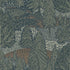 Northern Forest fabric in spruce color - pattern number 4701 - by Schumacher in the A Country Life collection