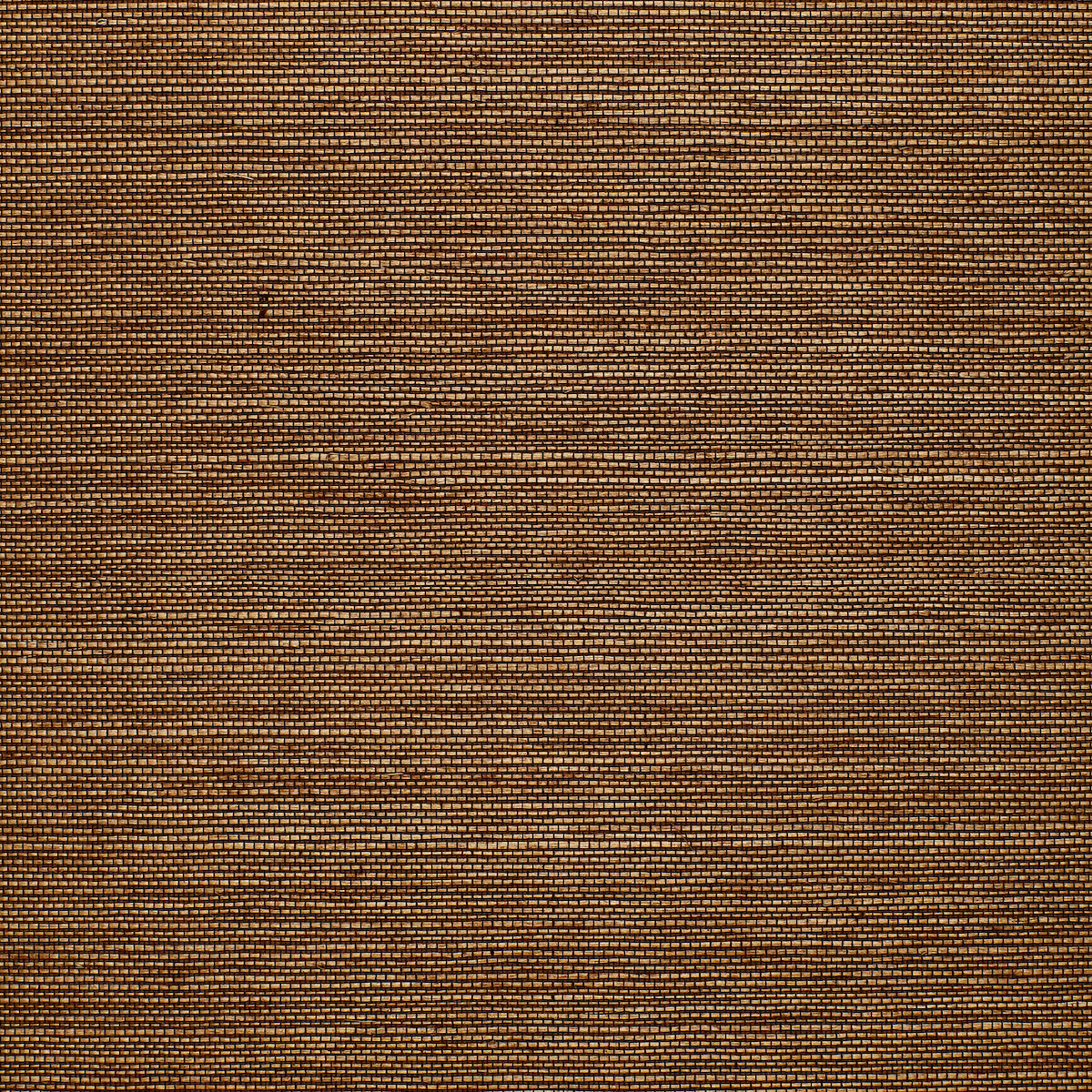 Celebes Sisal wallpaper in camel color - pattern number 5000731 - by Schumacher in the Essential Wallcoverings Sisals collection