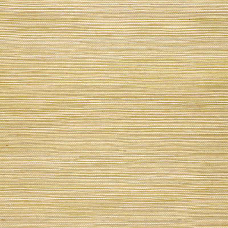 Suwon Sisal wallpaper in gold color - pattern number 5000762 - by Schumacher in the Essential Wallcoverings Sisals collection