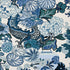 Chiang Mai Dragon fabric in china blue color - pattern number 5001062 - by Schumacher in the Print Happy Wallpapers collection