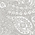 Paisley Print fabric in grey color - pattern number 5003190 - by Schumacher in the Avant Garde collection
