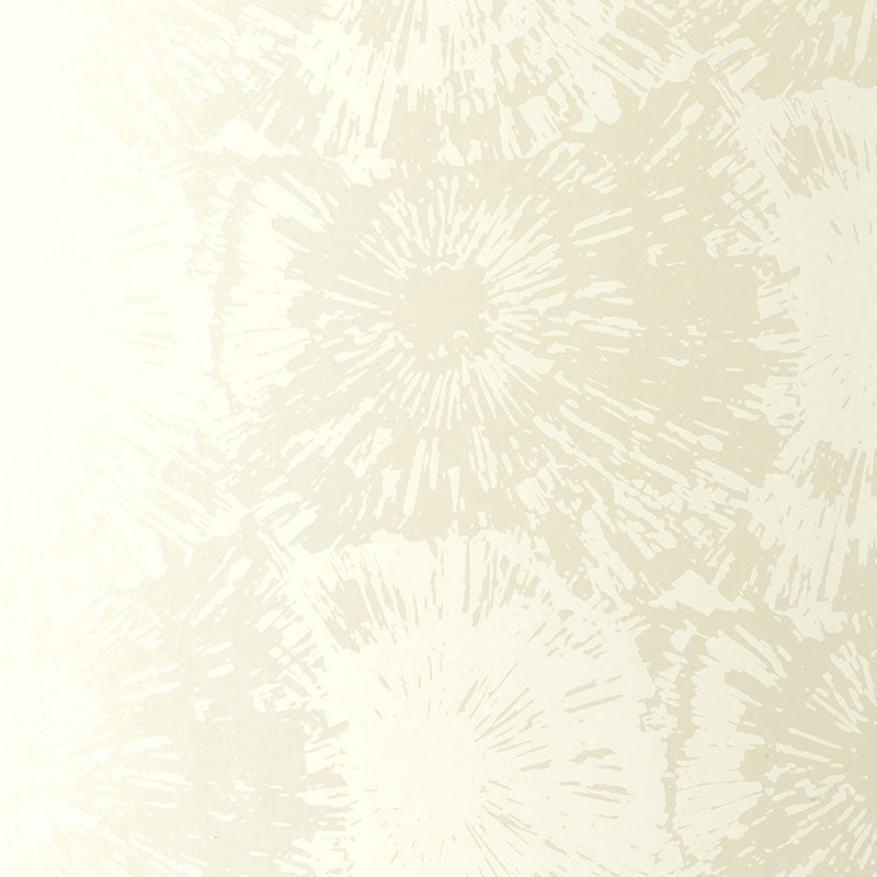 Fireworks wallpaper in white opal color - pattern number 5003311 - by Schumacher in the Avant Garde collection