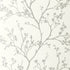 Twiggy fabric in silver color - pattern number 5003340 - by Schumacher in the Modern Nature collection