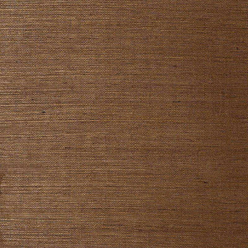 Linyi Ground wallpaper in chestnut color - pattern number 5003594 - by Schumacher in the Atelier collection