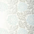 Saraceno Damask wallpaper in aquamarine color - pattern number 5003631 - by Schumacher in the Palazzo collection