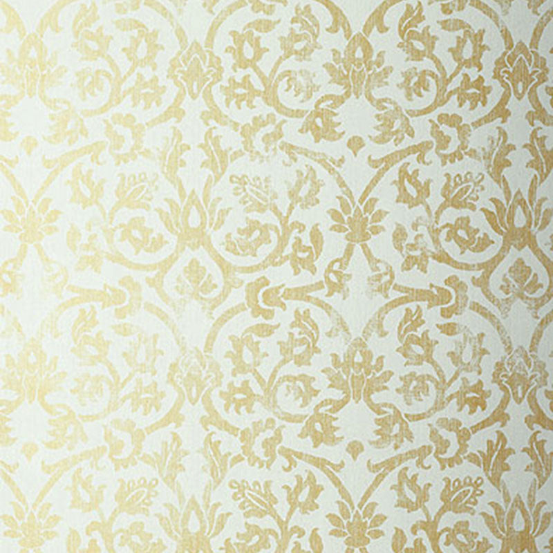 Pellaro wallpaper in aqua color - pattern number 5003643 - by Schumacher in the Palazzo collection