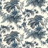 Coconut Grove wallpaper in lapis color - pattern number 5004050 - by Schumacher in the Classic Prints collection