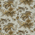 Coconut Grove wallpaper in aqua and tan color - pattern number 5004052 - by Schumacher in the Classic Prints collection