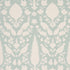 Chenonceau fabric in aquamarine color - pattern number 5004122 - by Schumacher in the Print Happy Wallpapers collection