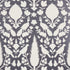 Chenonceau fabric in charcoal color - pattern number 5004123 - by Schumacher in the Print Happy Wallpapers collection