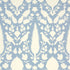 Chenonceau fabric in sky color - pattern number 5004127 - by Schumacher in the Print Happy Wallpapers collection