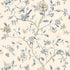 Annabelle Vine wallpaper in porcelain color - pattern number 5004401 - by Schumacher in the Greenhouse Schumacher collection
