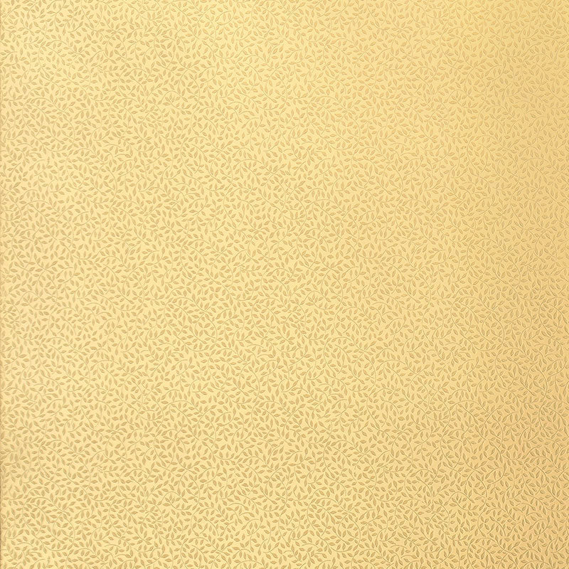 Celano Vine wallpaper in light gold color - pattern number 5004444 - by Schumacher in the Essential Wallcoverings Small Prints collection