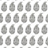 Rajasthan Paisley wallpaper in silver color - pattern number 5004474 - by Schumacher in the Greenhouse Schumacher collection