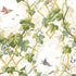Leafy Arbor wallpaper in cream color - pattern number 5004490 - by Schumacher in the Greenhouse Schumacher collection