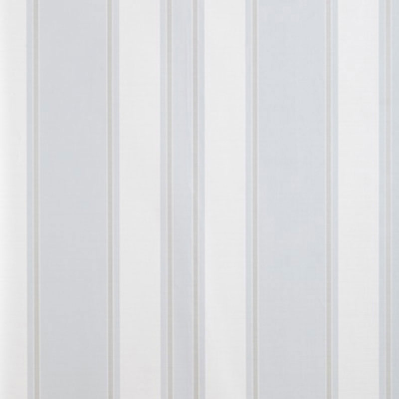 Morgan Stripe fabric in porcelain color - pattern number 5004561 - by Schumacher in the Essential Wallcoverings Stripes collection