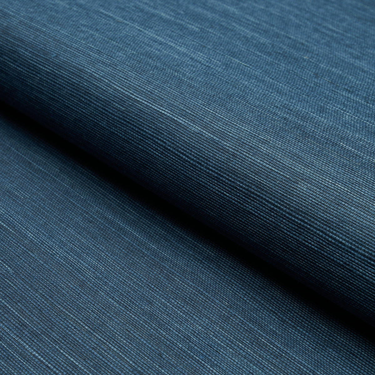Haruki Sisal wallpaper in indigo color - pattern number 5004722 - by Schumacher in the Perfect Basics Haruki Sisal collection